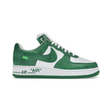Louis Vuitton Nike Air Force 1 Low By Virgil Abloh White Green