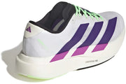 Men's Adidas Adizero EVO SL Shoes - Cloud White/Collegiate Purple/Lime Burst