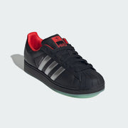 Men's Adidas x Coca-Cola Superstar II - Core Black / Silver Metallic