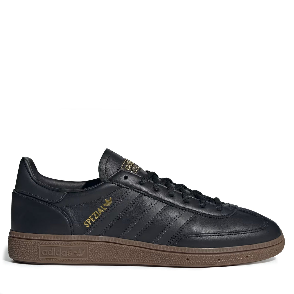 Men's Adidas Handball Spezial - Core Black/Carbon/Gold Metallic