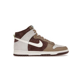 Nike Dunk High Light Chocolate
