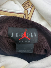 Jordan x Maison Chateau Rouge Women's Fleece Top Hoodie Brown
