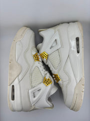 Jordan 4 Retro Metallic Gold (Women's)