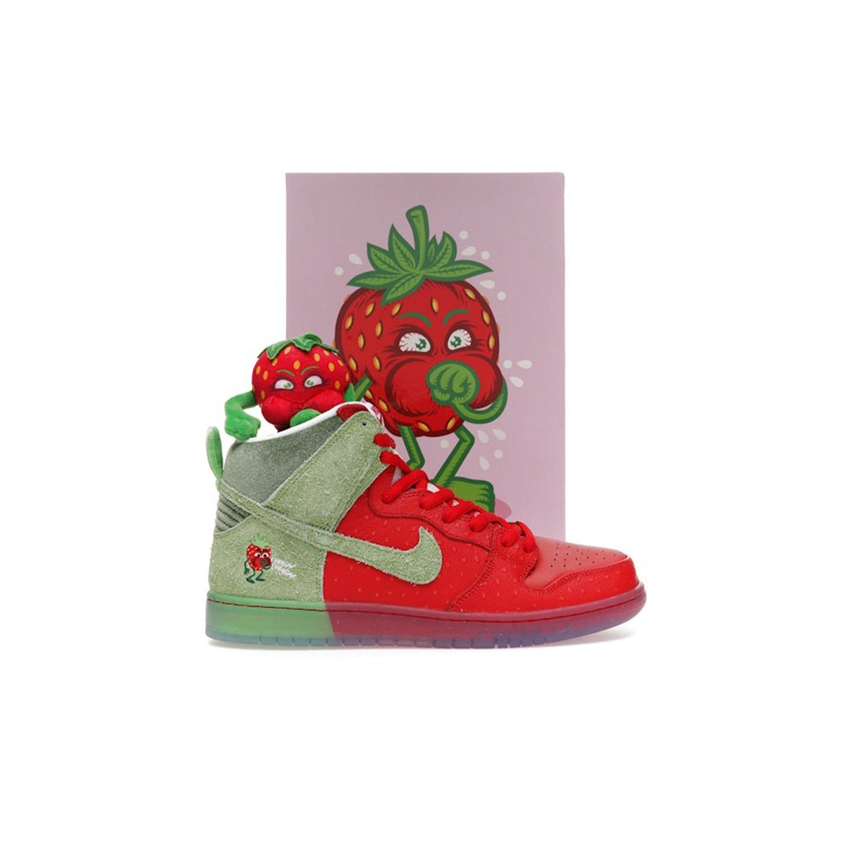 Nike SB Dunk High Strawberry Cough (Special Box)